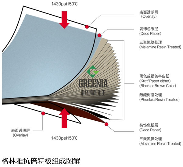 抗倍特板結構示意圖